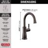 imageDelta Faucet Clarifi Under Sink Reverse Osmosis Water Filter System with Gold Beverage Dispenser FaucetVenetian Bronze