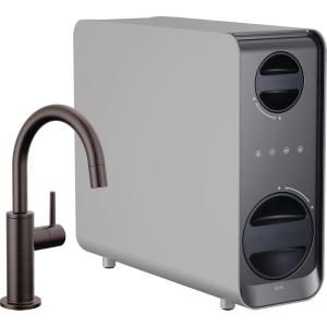 imageDelta Faucet Clarifi Under Sink Reverse Osmosis Water Filter System with Gold Beverage Dispenser FaucetVenetian Bronze