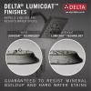 imageDELTA FAUCET 52158SSPR25 Universal Showering Shower Head Shower Head Only Lumicoat StainlessBlack Stainless