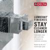 imageDELTA FAUCET 52158SSPR25 Universal Showering Shower Head Shower Head Only Lumicoat StainlessLumicoat Champagne Bronze