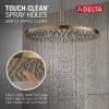imageDELTA FAUCET 52158SSPR25 Universal Showering Shower Head Shower Head Only Lumicoat StainlessLumicoat Champagne Bronze