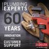 imageDELTA FAUCET 52158SSPR25 Universal Showering Shower Head Shower Head Only Lumicoat StainlessPolished Nickel