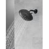 imageDELTA FAUCET 52686BL H2Okinetic Raincan Shower Head Matte BlackMatte Black