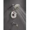 imageDELTA FAUCET 52686BL H2Okinetic Raincan Shower Head Matte BlackStainless
