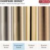 imageDelta Faucet 3Spray H2Okinetic Shower Head Matte Black 52684BLChampagne Bronze