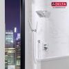 imageDelta Faucet 3Spray H2Okinetic Shower Head Matte Black 52684BLChrome