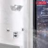 imageDelta Faucet 3Spray H2Okinetic Shower Head Matte Black 52684BLChrome
