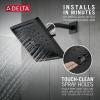 imageDelta Faucet 3Spray H2Okinetic Shower Head Matte Black 52684BLMatte Black