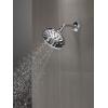 imageDelta Faucet 52669BL 5Setting H2OKinetic Trad Raincan Shower Head Matte Black