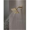 imageDelta Faucet 5Spray H2Okinetic Raincan Shower Head Black Showerhead Square Shower Head Delta Shower Head Water Saving Shower Head Matte Black 52664BLVenetian Bronze