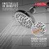 imageDelta Faucet 8Spray TouchClean Chrome Shower Head Delta Shower Heads Showerhead Shower Head Chrome 25 GPM Water Flow Chrome 75898Chrome