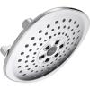 imageDELTA FAUCET 52686BL H2Okinetic Raincan Shower Head Matte BlackChrome
