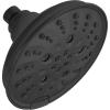 imageDelta Faucet 52669BL 5Setting H2OKinetic Trad Raincan Shower Head Matte Black