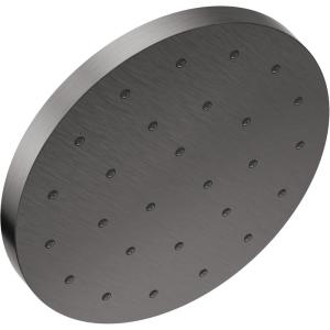 imageDELTA FAUCET 52160BL25 Delta H2Oknietic Single Setting UltraSoak Shower Head 25 GPM Water Flow Matte BlackBlack Stainless