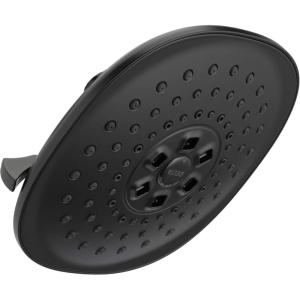 imageDELTA FAUCET 52686BL H2Okinetic Raincan Shower Head Matte BlackMatte Black