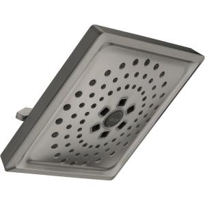 imageDelta Faucet 3Spray H2Okinetic Shower Head Matte Black 52684BLBlack Stainless