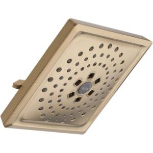 imageDelta Faucet 3Spray H2Okinetic Shower Head Matte Black 52684BLChampagne Bronze