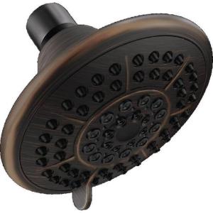 imageDelta Faucet 5Setting Raincan Shower Head Brushed Nickel Rain Shower Head Round Shower Head Delta High Pressure Shower Head Water Saver Shower Head 175 GPM Stainless RP78575SSVenetian Bronze