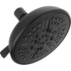 imageDelta Faucet 8Spray TouchClean Chrome Shower Head Delta Shower Heads Showerhead Shower Head Chrome 25 GPM Water Flow Chrome 75898Matte Black