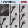 image7Setting Slide Bar Hand Shower with Cleaning SprayMatte Black