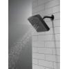 imageDELTA FAUCET 52484BL Delta H2Okinetic 4Setting UltraSoak Shower Head Matte Black