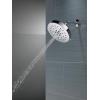 imageDELTA FAUCET 52488BL Delta H2Okinetic 4Setting UltraSoak Shower Head Matte BlackVenetian Bronze