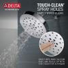 imageDELTA FAUCET 52488BL Delta H2Okinetic 4Setting UltraSoak Shower Head Matte BlackVenetian Bronze