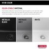 imageDELTA FAUCET Everest 30inch Granite Composite Workstation Kitchen Sink Undermount Single Bowl with WorkFlow Ledge and Accessories in Dark Grey 75B93330SDGDark Grey