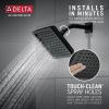 imageDELTA RP62283SS Universal Showering Components Showerhead StainlessMatte Black