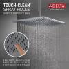 imageDelta 52159BL25 SingleSetting Metal Raincan Head Without Shower Arm Matte BlackChrome