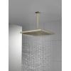 imageDelta 52159BL25 SingleSetting Metal Raincan Head Without Shower Arm Matte BlackPolished Nickel