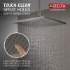 imageDelta 52159BL25 SingleSetting Metal Raincan Head Without Shower Arm Matte BlackStainless