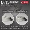 imageDelta 52159BL25 SingleSetting Metal Raincan Head Without Shower Arm Matte BlackStainless