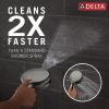 imageDelta Faucet 7Setting In2ition 2in1 Dual Shower Head with ProClean Spray Hose 25 GPMLumicoat Black Stainless