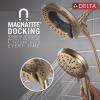imageDelta Faucet 7Setting In2ition 2in1 Dual Shower Head with ProClean Spray Hose 25 GPMLumicoat Champagne Bronze
