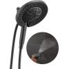 imageDelta Faucet 7Setting In2ition 2in1 Dual Shower Head with ProClean Spray Hose 25 GPMMatte Black