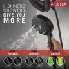 imageDelta Faucet 7Setting In2ition 2in1 Dual Shower Head with ProClean Spray Hose 25 GPMMatte Black