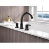 imageDelta Faucet Trinsic Roman Tub Trim  T2759BL  Modern Bathroom Tub Faucet Set  Includes Tub Faucet ampamp Handles  Matte Black Valve Sold SeparatelyMatte Black