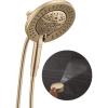 imageDelta Faucet 7Setting In2ition 2in1 Dual Shower Head with ProClean Spray Hose 25 GPMLumicoat Champagne Bronze