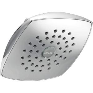 imageDELTA FAUCET RP64859BL Raincan SingleSetting TouchClean Shower Head Matte BlackChrome
