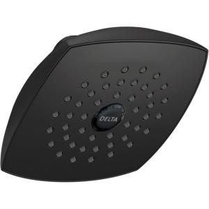 imageDELTA FAUCET RP64859BL Raincan SingleSetting TouchClean Shower Head Matte BlackMatte Black