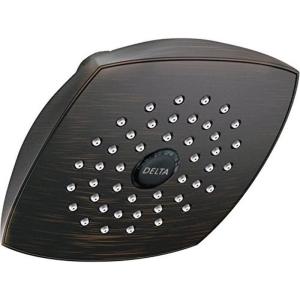 imageDELTA FAUCET RP64859BL Raincan SingleSetting TouchClean Shower Head Matte BlackVenetian Bronze