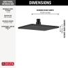 imageDELTA FAUCET RP62955SSPR Universal Shower Head Lumicoat StainlessMatte Black