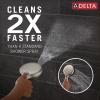 imageDelta Faucet ProClean Brushed Nickel Shower Head with Handheld Showerhead with High Pressure Spray Handheld Shower Head 6 Spray Settings SpotShield Brushed Nickel 75740SN