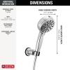 imageDelta Faucet ProClean Gold WallMount Handheld Shower Handheld Shower with High Pressure Spray Gold Shower System with Handheld Lumicoat Chrampagne Bronze 55884CZPRLumicoat Chrome