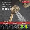 imageDelta Faucet ProClean Gold WallMount Handheld Shower Handheld Shower with High Pressure Spray Gold Shower System with Handheld Lumicoat Chrampagne Bronze 55884CZPRLumicoat Champagne Bronze
