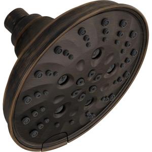 imageDELTA FAUCET faucet 52669RB H2Okinetic 5Setting Raincan Shower head Venetian Bronze