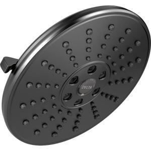 imageDelta Faucet 3Spray TouchClean H2Okinetic Shower Head Matte Black 52688BLMatte Black