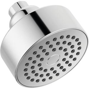 imageDelta Faucet Modern 35inch SingleSpray Shower Head Brushed Nickel Round Shower Head High Pressure Shower Head 175 GPM Flow Rate Stainless RP101842SSChrome