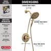 imageDELTA 142840CZI Arvo Shower Only Champagne BronzeChampagne Bronze